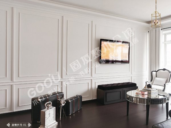 整木定制電視背景墻—大氣、美觀、自然