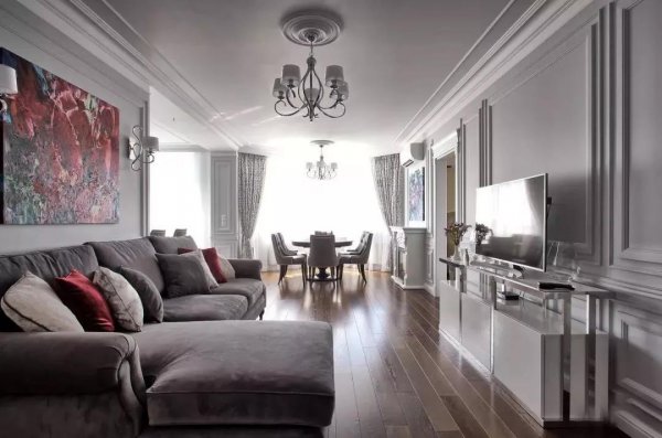 讓家充滿白的素雅，大量護(hù)墻板美圖來襲！